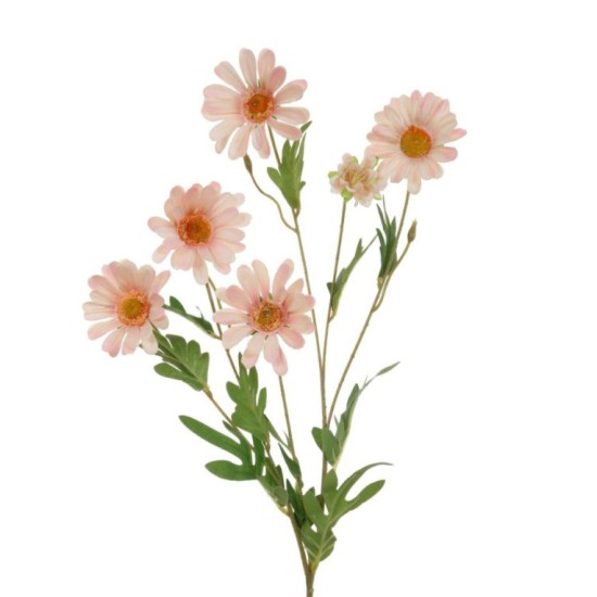 Silk Daisies Artificial Daisy Pale Pink 75cm Artificial Flowers